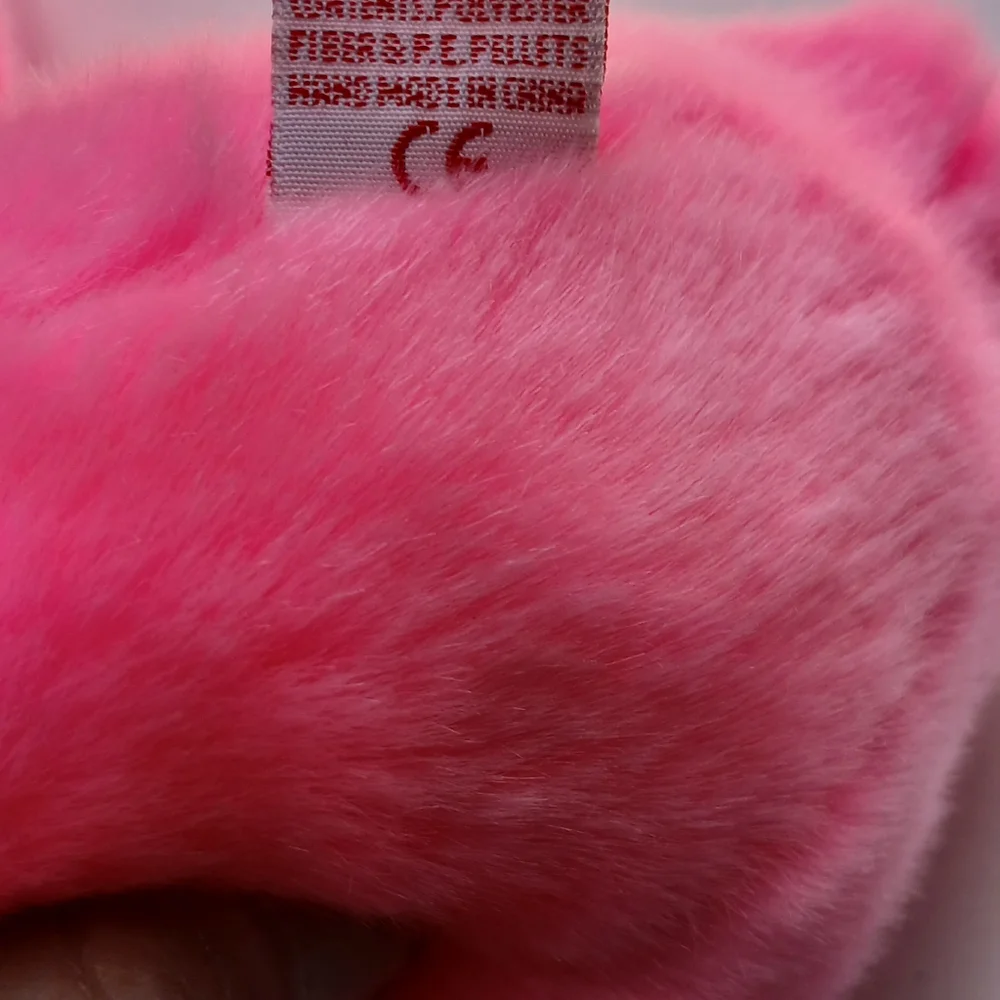 1998 Ty Beanie Buddies Collection Pinky Flamingo - Picture 8 of 10